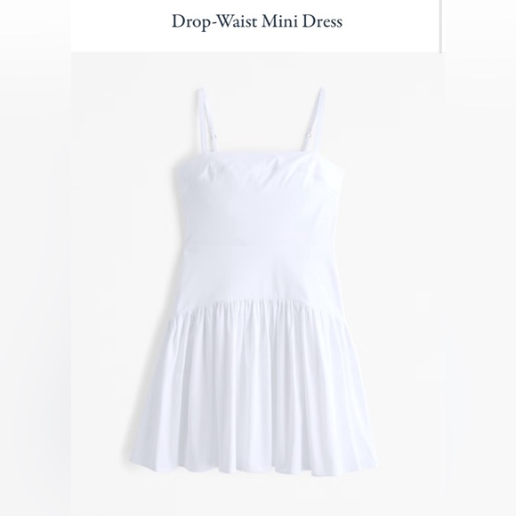 Abercrombie Drop Waist Mini Dress - Picture 5 of 9